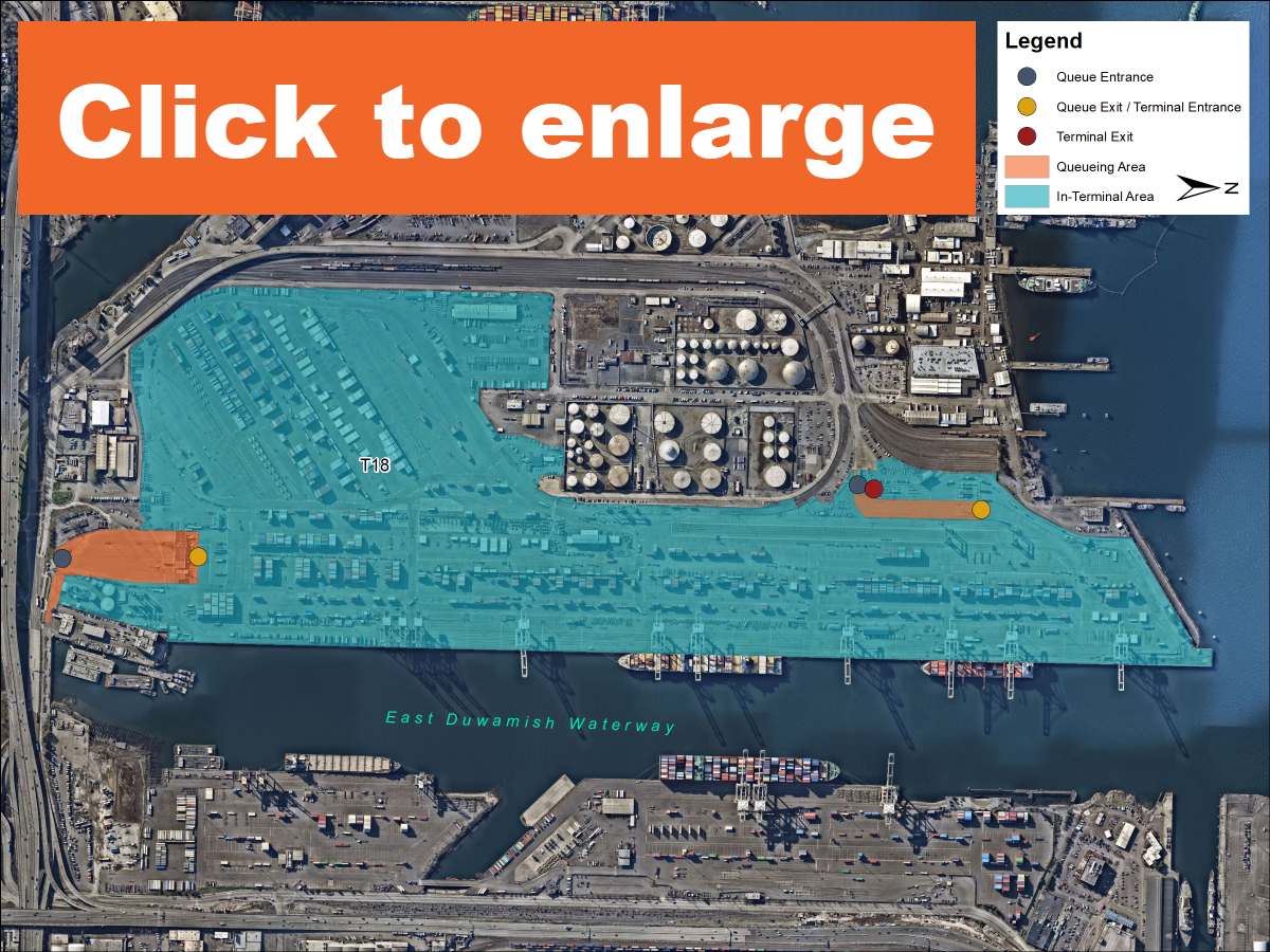 T18 Terminal Map